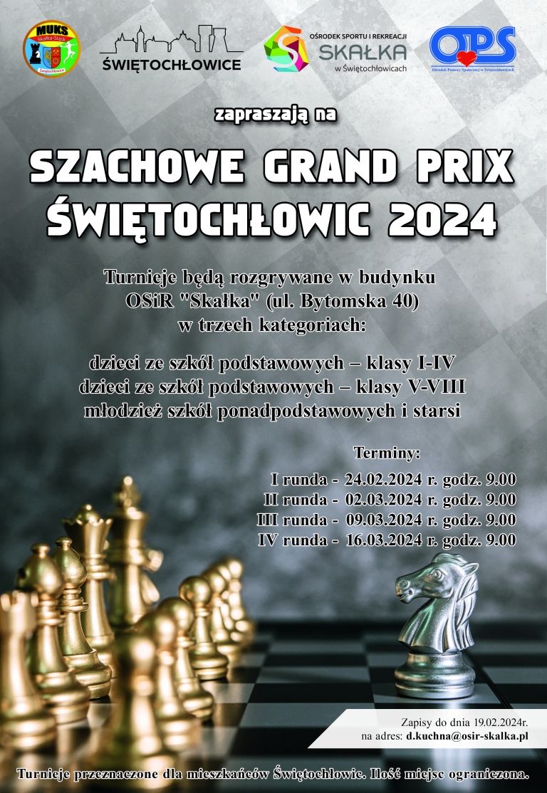 Szachowe Grand Prix Świętochłowic 2024